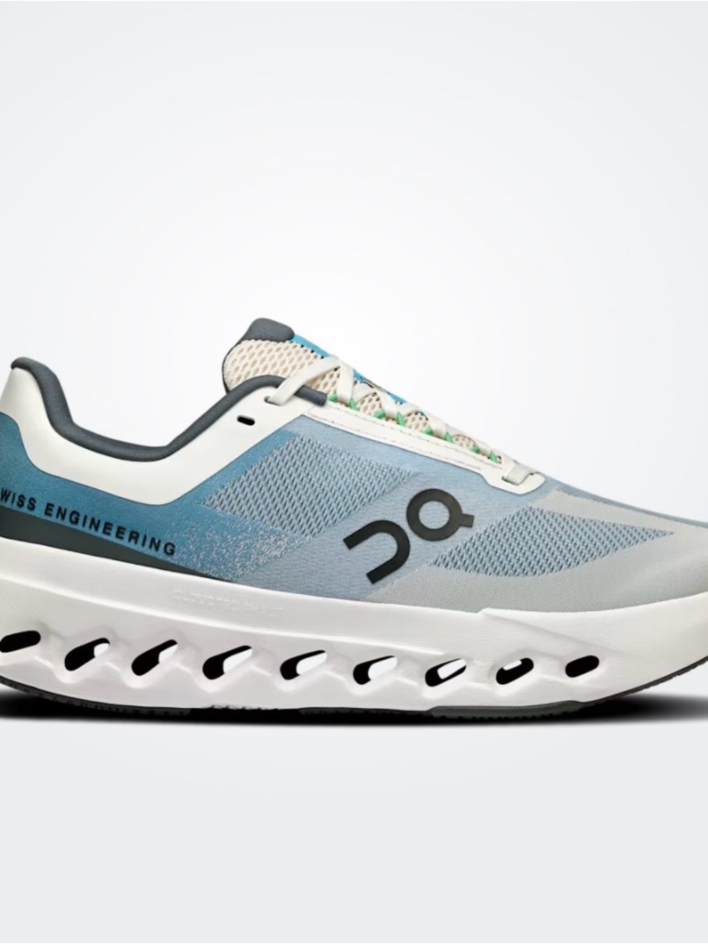 On Running Men’s Light Blue and Gray Performance Sneaker